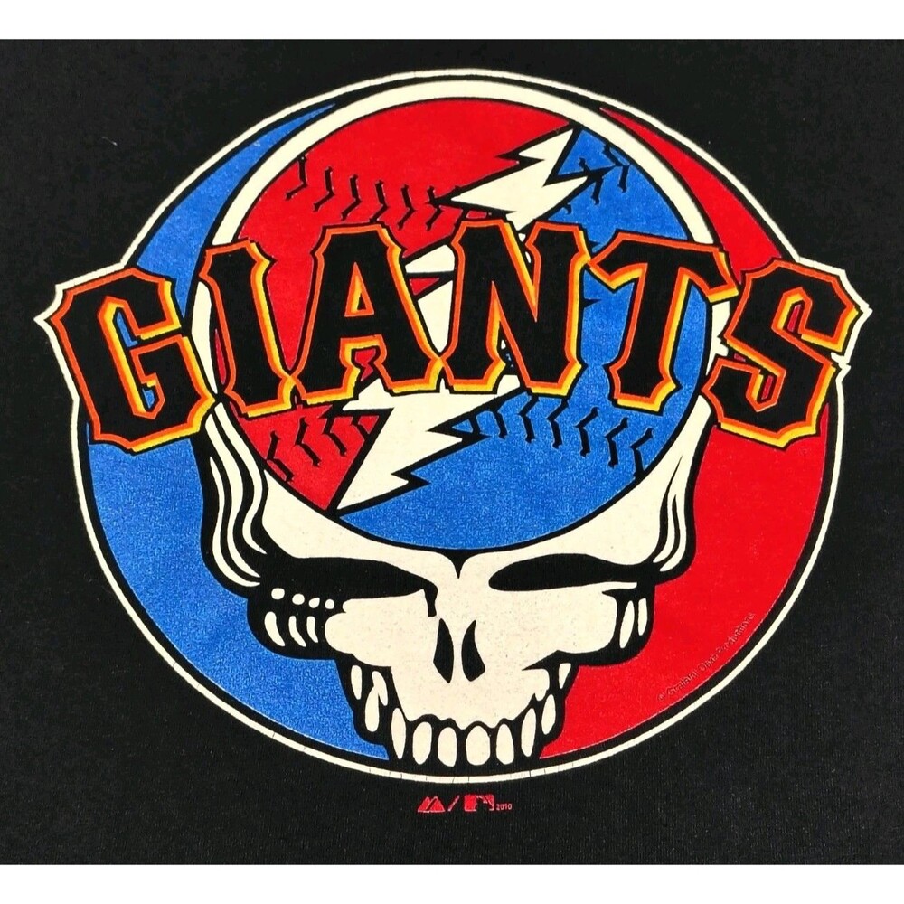 Grateful Dead SF Giants TShirt MLB Baseball Sports Band Men’s L